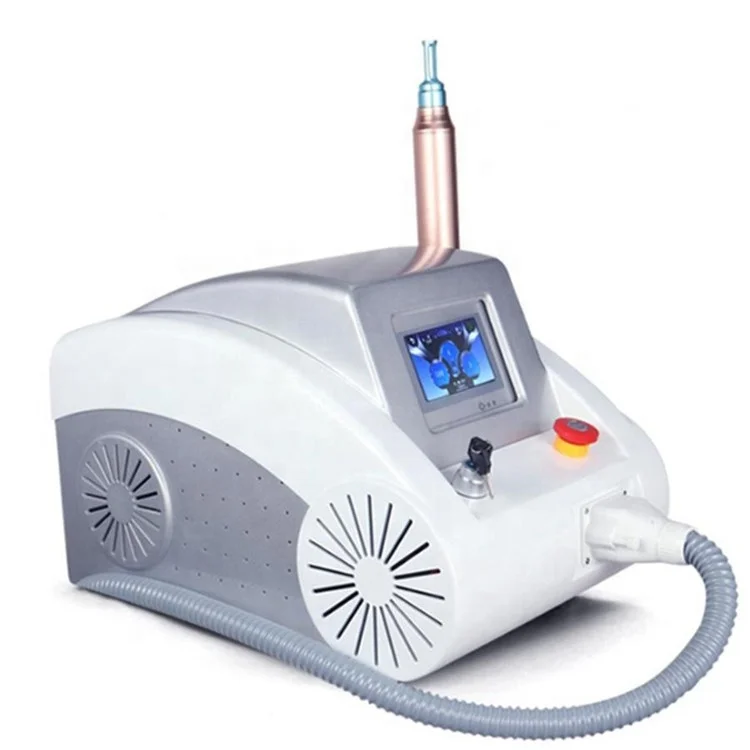 Nd Yag Laser System Q Switch Tattoo Removal Machine Portable 755nm Picolaser Machine for Beauty Salon