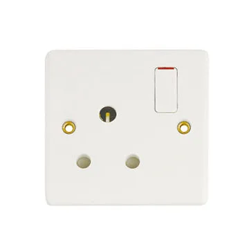 Hot Selling Classic BS Standard Bakelite Electric 250V White Switch and Socket Durable 13A Socket Outlet Safety With Neon