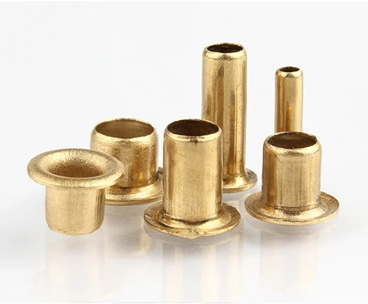 Din7340 Brass Hollow Tubular Rivets - Durable & Versatile