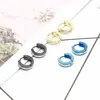 Earrings blue single