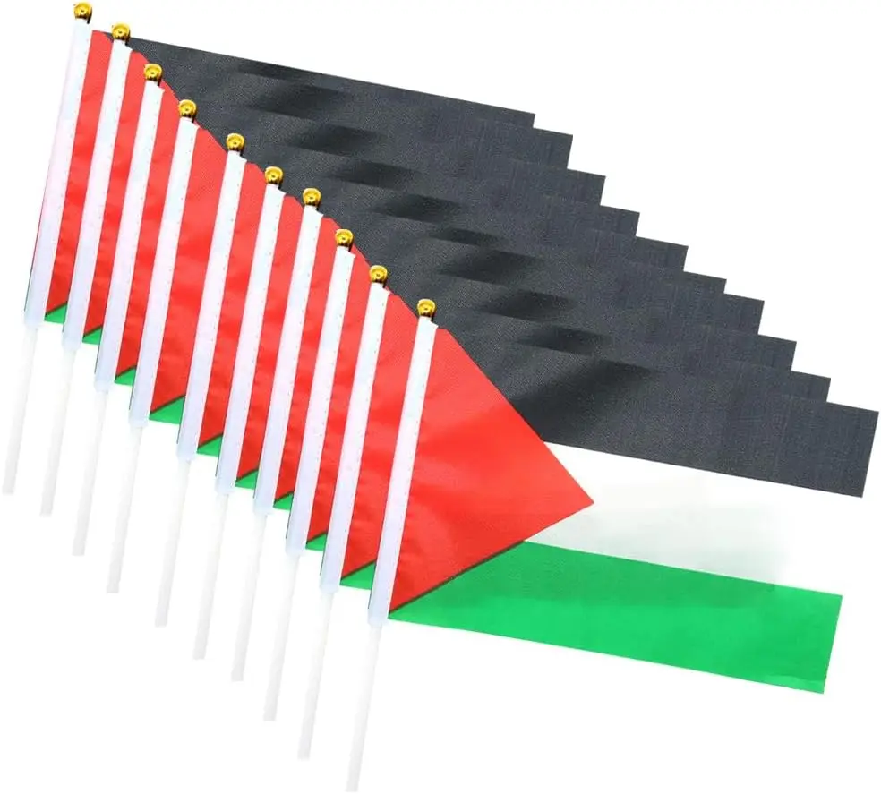 New 3x5 Ft Palestine Flag - Double Sided, High Quality, USA Seller