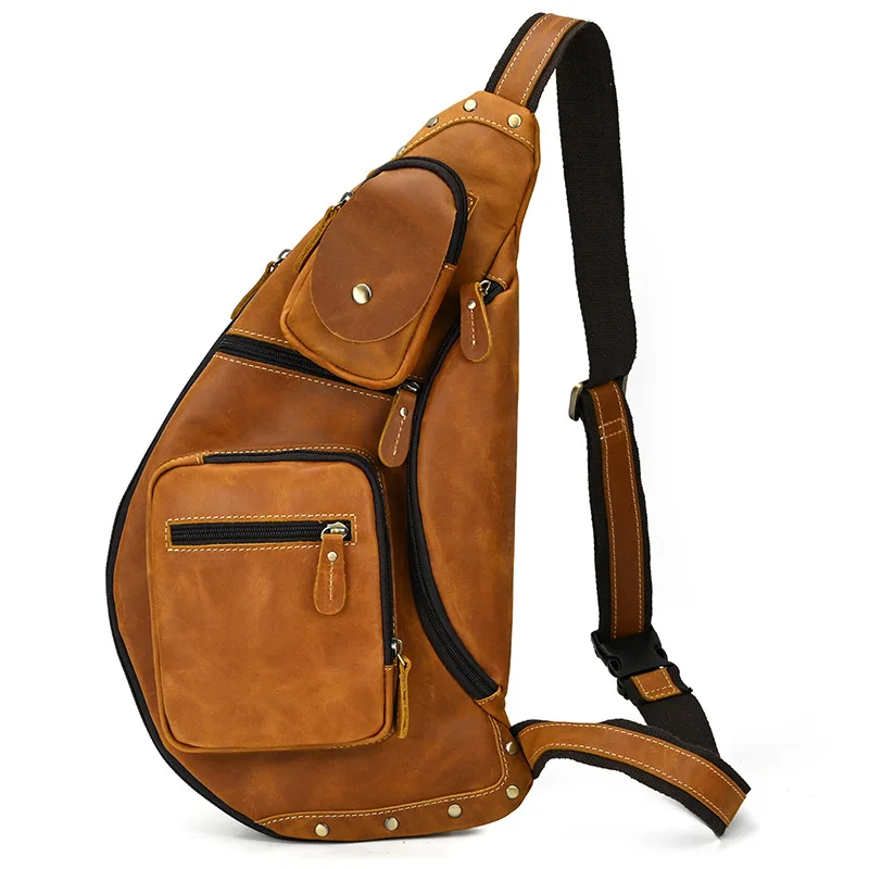 Crazy Horse Skin Brown Yellow 