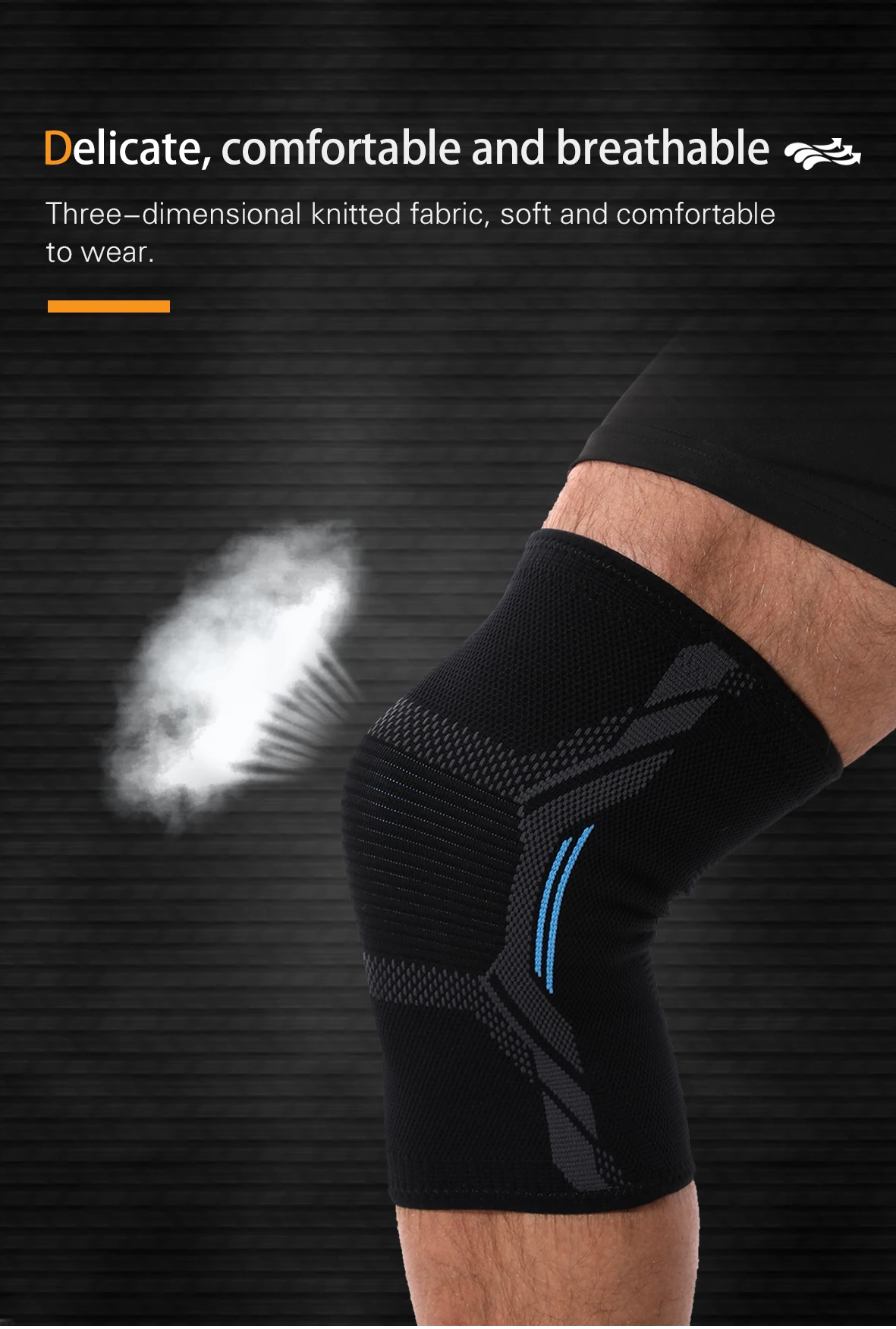 Breathable Sport Elbow Knee Joint Support Brace Neoprene Compression ...