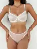 Blanc (soutien-gorge + culotte)