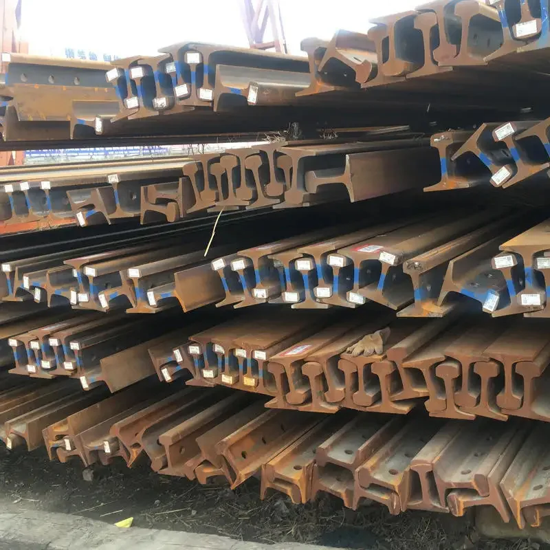 Top Quality Low Price Two Way Cr73 R65 R60 R59 Q235b Rail Steel for Bi Directional Railways Uic860 Steel Rail Uic60