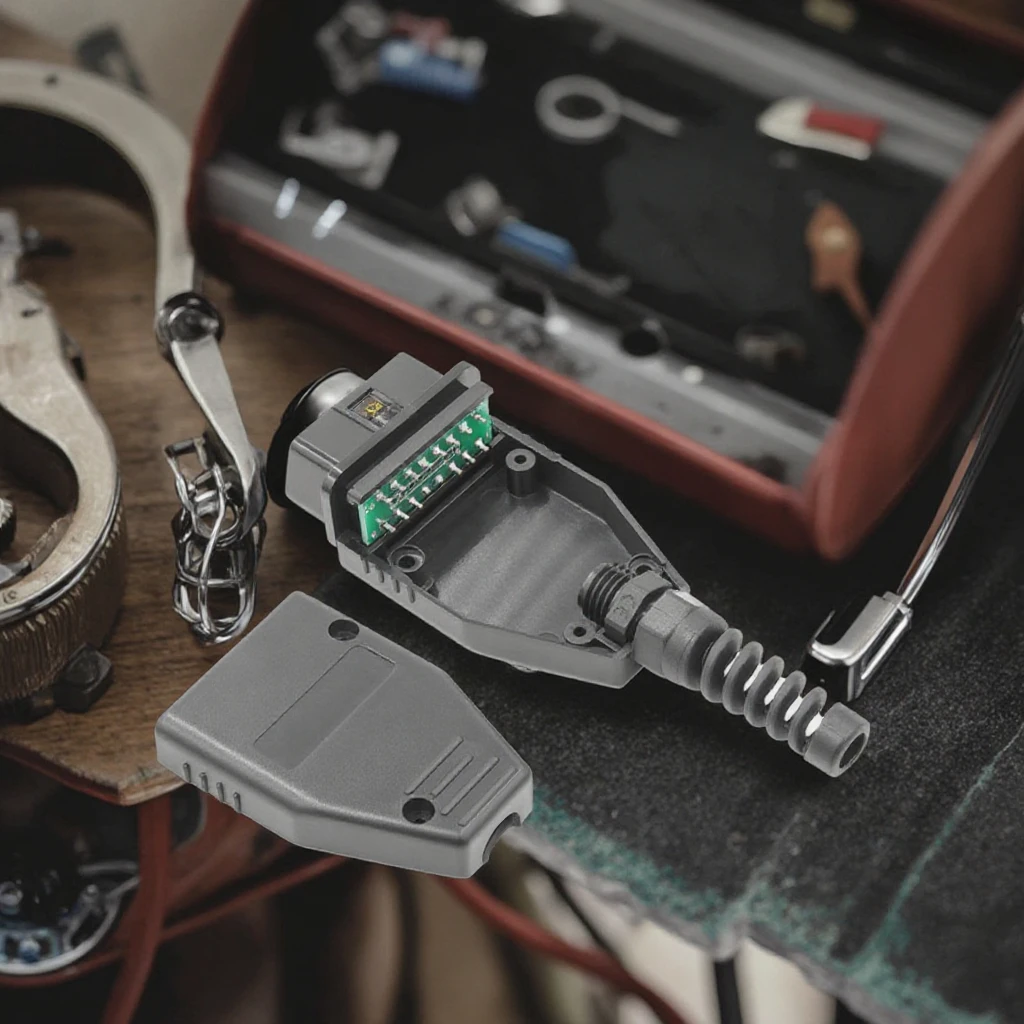 OEM ODM OBD2 OBD II Male 16PIn 12V Connector for Diagnostic Tools with SR