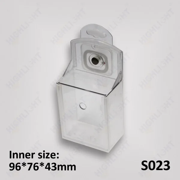 Retail Store Security Perfume Anti-theft Magnetic Alarm ABS EAS Safer Box/ AM 58KHz Plastic Keeper Box/ RF 8.2MHz Safers
