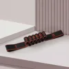 Digital elastic band, black and red, 8-segment
