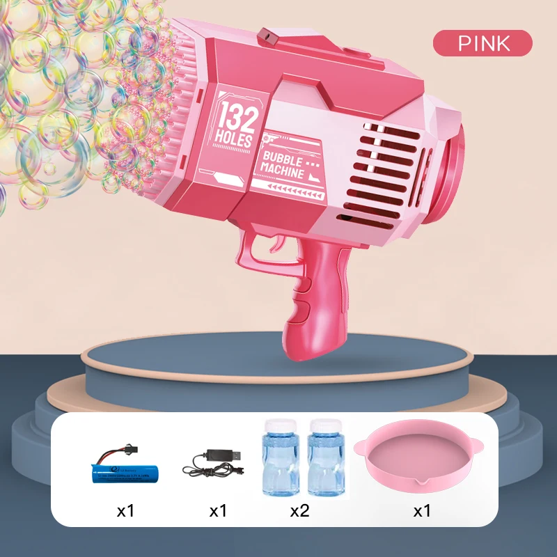 Автоматическая машина с эффектом мыльных пузырей 132 отверстиями