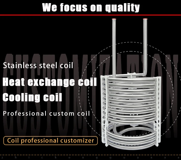 Water Tank Heat Exchange Coil Customization 304/316l Buy 304/316l