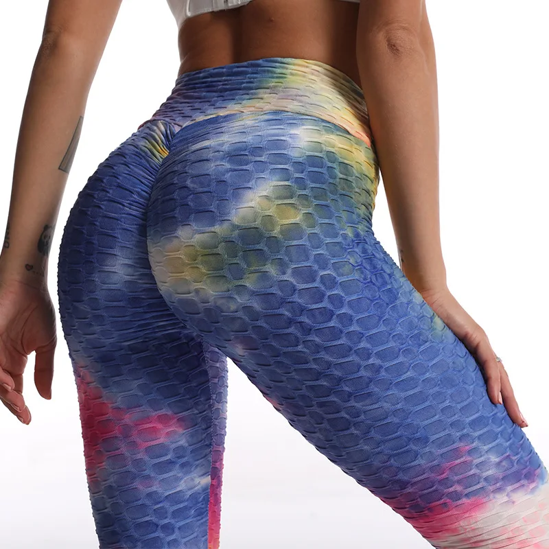 Womens Tik Tok Leggings Gym Pocket Fitness Sports Running Train Yoga Pants 