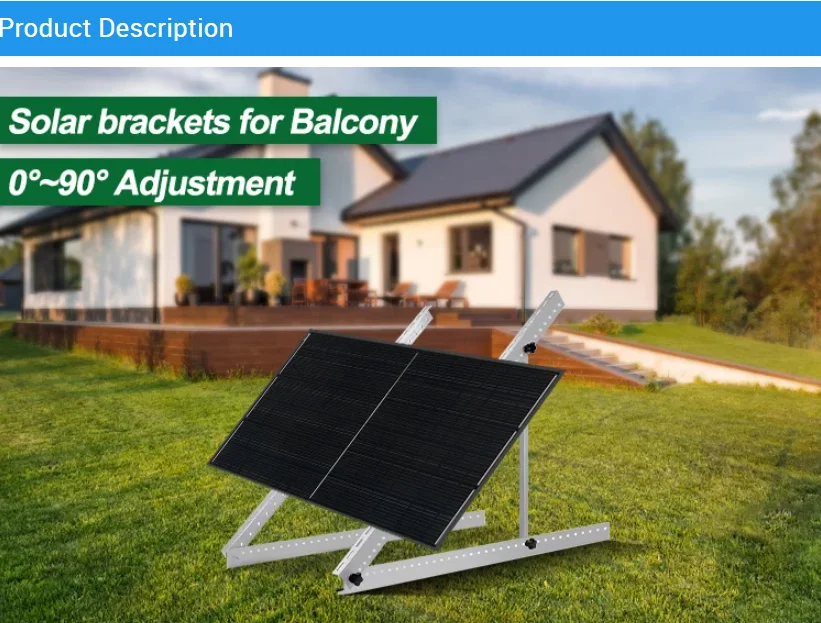 Aluminium Solar Panel Mounting Rail Pv Profile Solar Mounting System ...