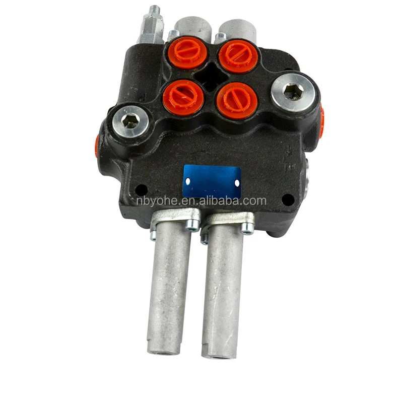 Stackable Control Valves SVV09 Stackable 6/2 Hydraulic Selector Valve 80L/min Flow Diverter with ...