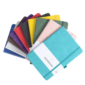 Specially Supply Elastic Strap PU Notebook Multi-color Multi-size PU Notebook Schedule Management PU Notebook