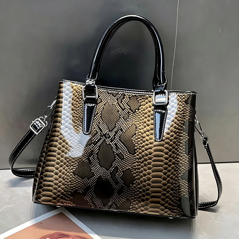 New Pure Color  Texture Large Capacity Women's Bag Shoulder Crossbody Multi-Layered Bag for Women Handbag