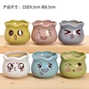 Royal blue expression flower pot set of 6