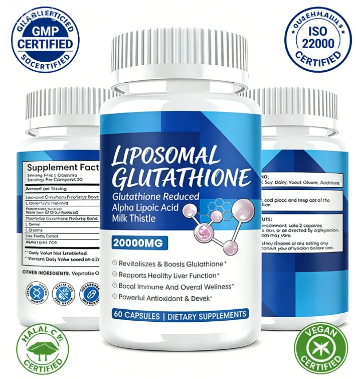 milk thistle and glutathione together LIPOSOMAL 20000MG with & ALA, 60 Capsules Dietary Supplement for Liver Support & Antioxidant Fake BAC Water is COLOR:HALF CAST LATINO ALPHA ARBUTIN ground