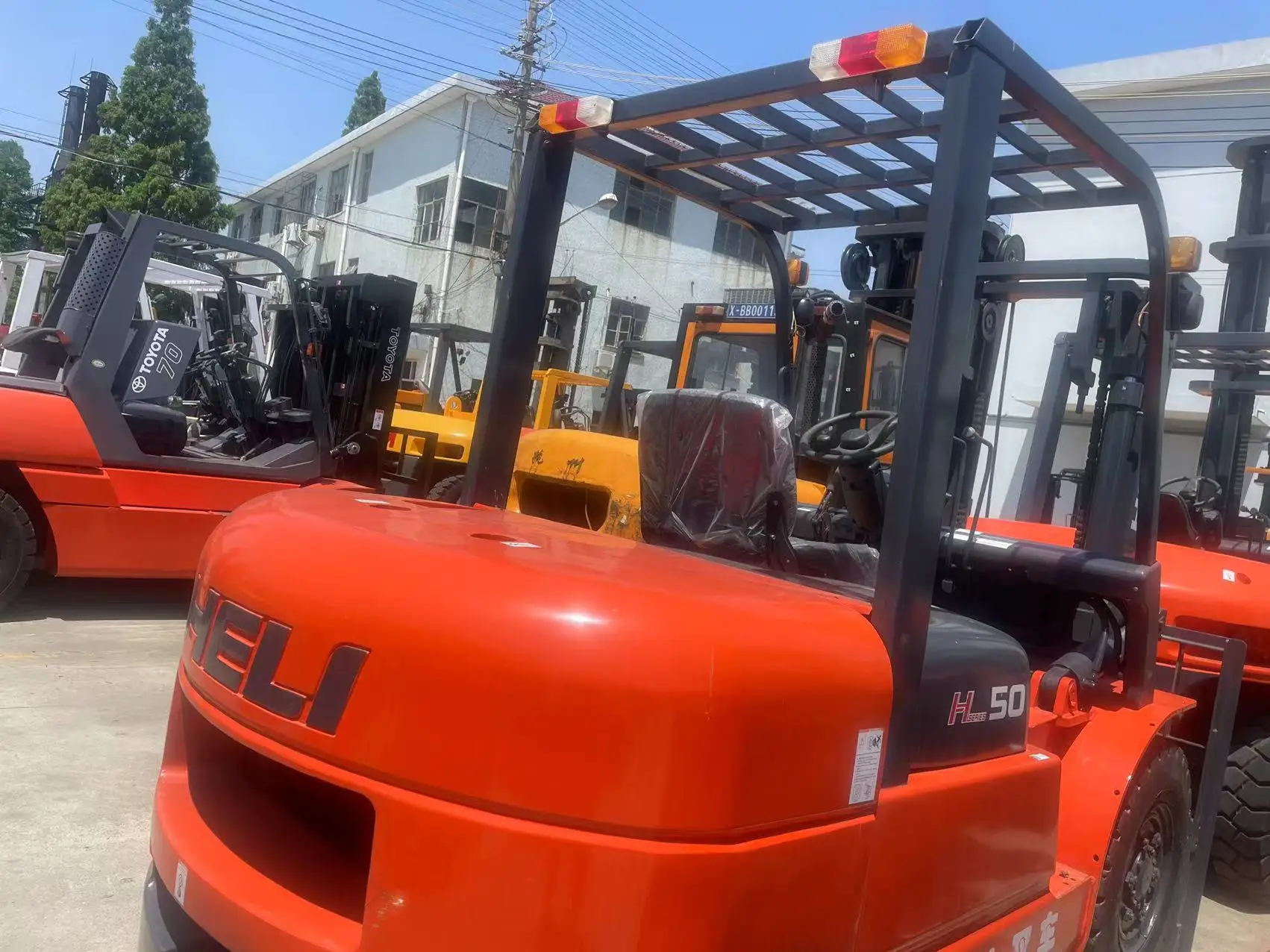 Used Forklift Heli 50 Forklift Good Working Condition Strong Energy
