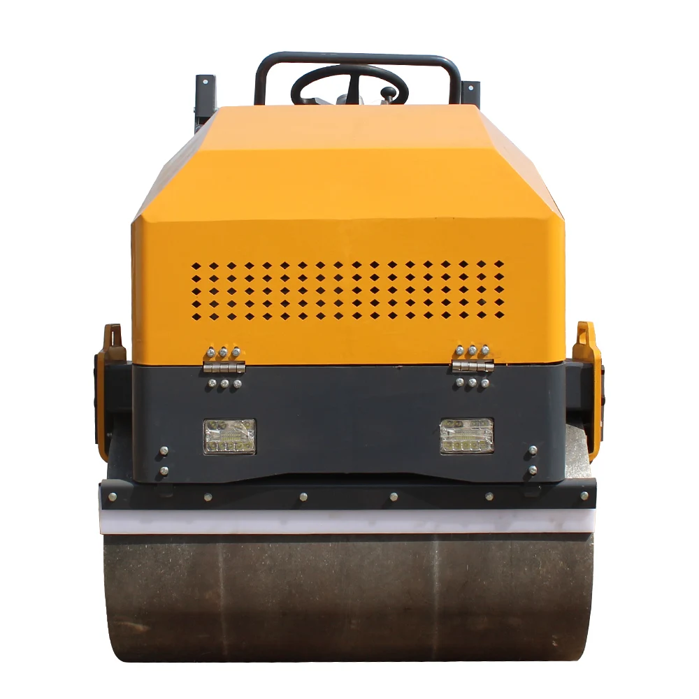 Jouet Rouleau Compresseur De Chantier – 2 Tailles (14 Ou 24,5 Cm), ABS, Phare Rotatif, Cabine, Pour Enfants 5 Ans Et Plus