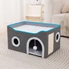 Large cat bed-604034 cm-gray