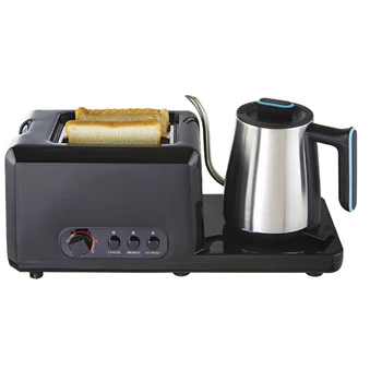 BM01P multifunctional breakfast machine 2 in 1 kettle and toaster set automatic bread toaster machine household