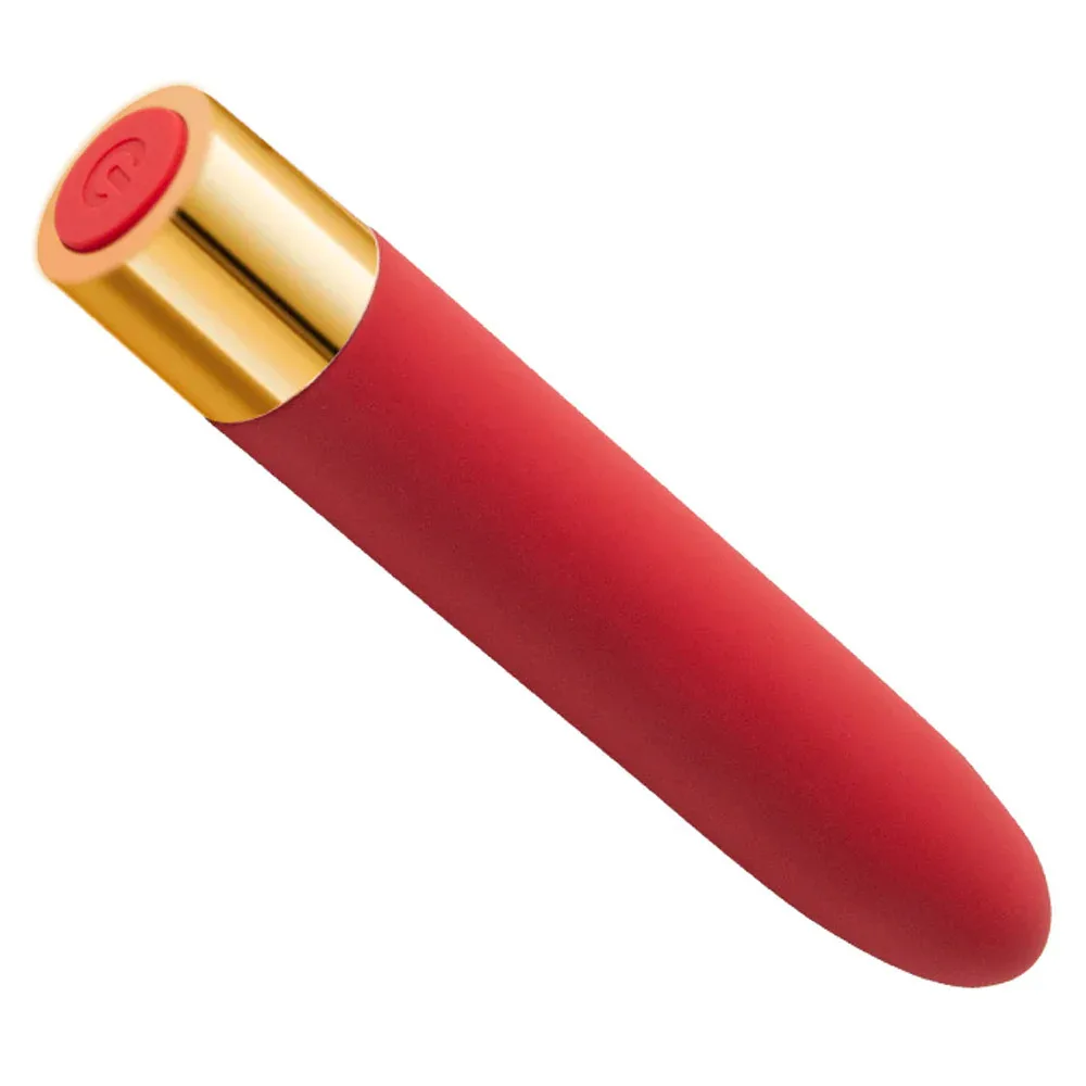 High Frequency USB Charge Powerful Vibrator  Mini Vibrator Lipstick Size Mini Portable Bullet Vibration Massager for Woman