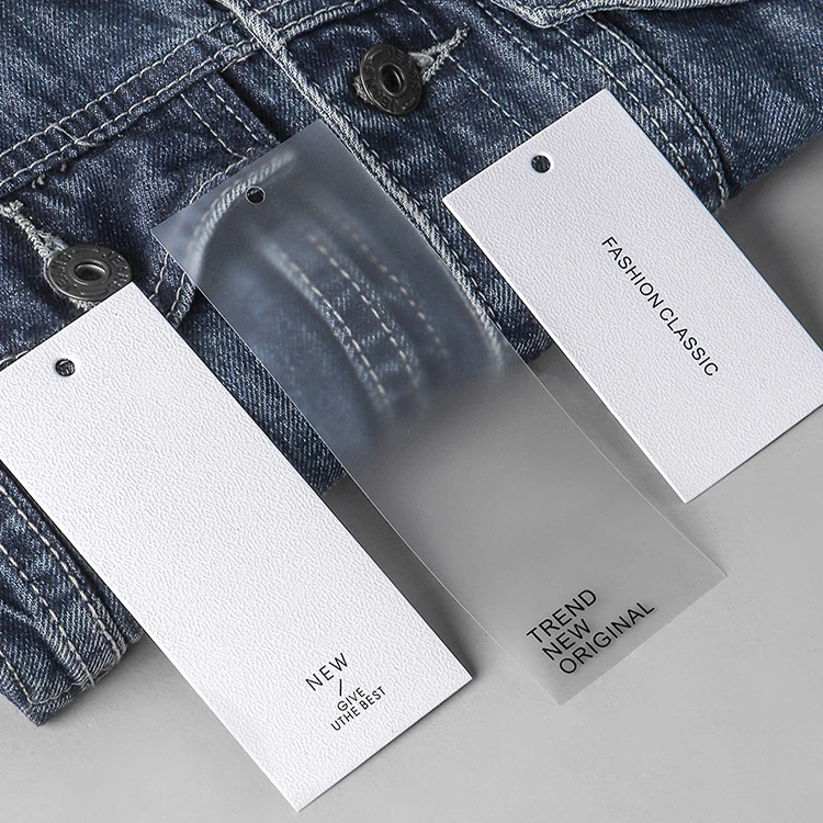 Custom Biodegradable Fashion Style Clothing Tag With Hang Tag String ...