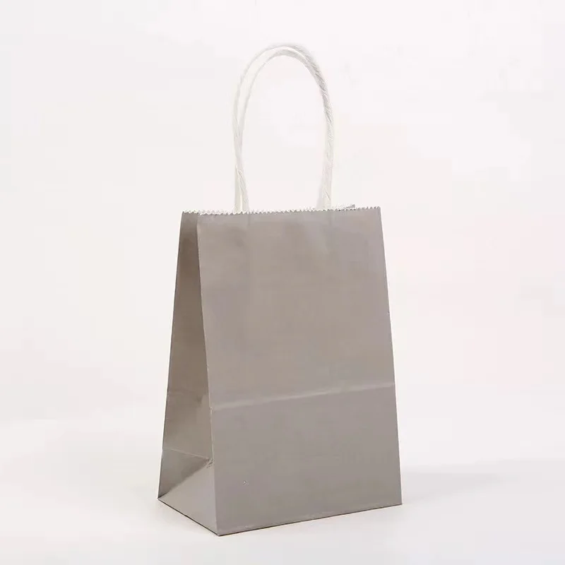 Party Bags Kraft Paper Gift Bag Twisted Handles Recyclable Loot Wedding -  Small