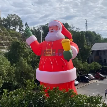 Customized Giant Inflatable Christmas Santa Inflatable Christmas Outdoor Decorations Santa Claus Inflatable Old Man For Sale