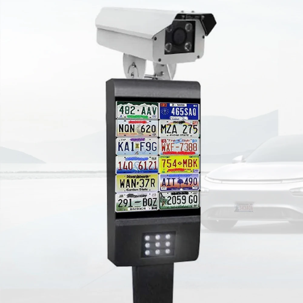 ENSTER Newest Night Vision 2MP 5MP IP Automatic Number License Plate Recognition Reader System ANPR LPR Camera With Software