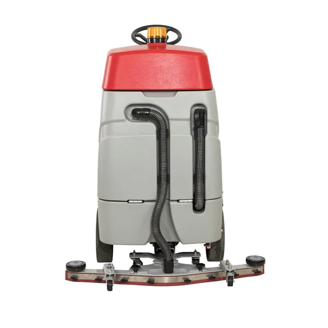 Baiyun Cleaning Automatic Smart Cement Epoxy Marble Rubber Compact Ride on Floor Scrubber Dryers Cleaning Machine Equipment