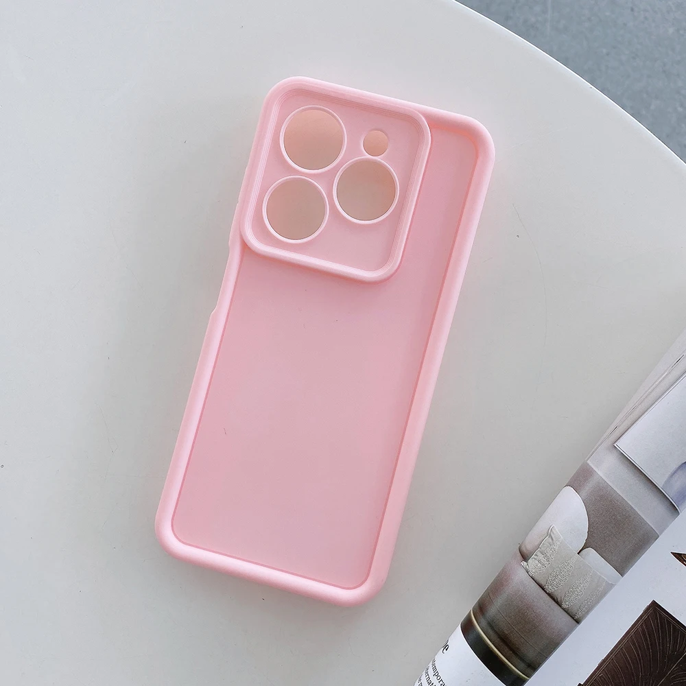 For Infinix Smart 8 8Pro Phone Case for Infinix Hot 40 Infinix Hot 40i Hot 40 Pro Luxury Candy Matte Soft Cover