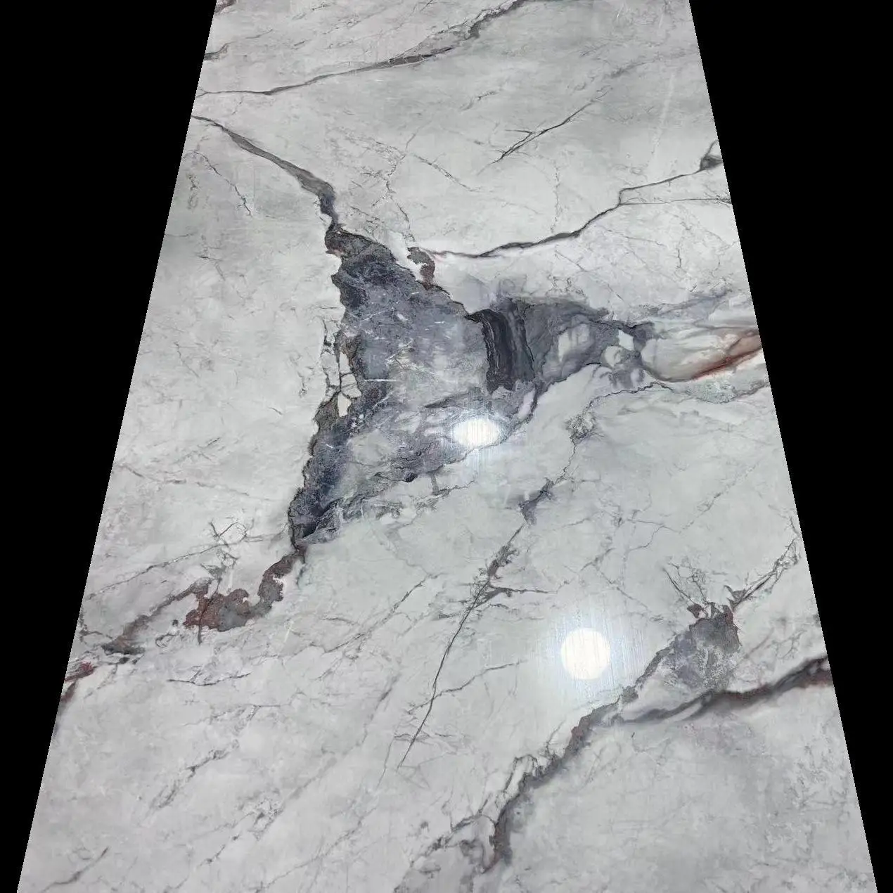 High Quality 2-5mm PVC Wall Panel Waterproof Fireproof UV PVC Marble Sheet for Wall Decoration