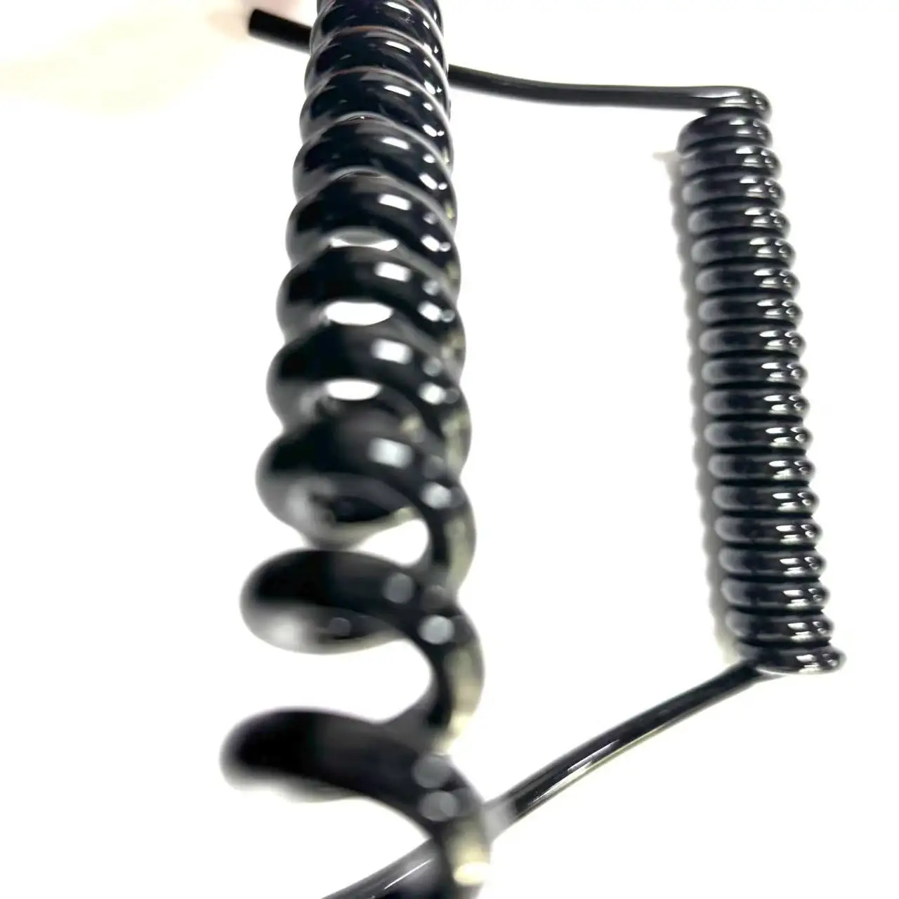 Elastic 2X18AWG Spring Wire Coiled Spiral Cable Electrical Coil Cables Curly Flex Cables