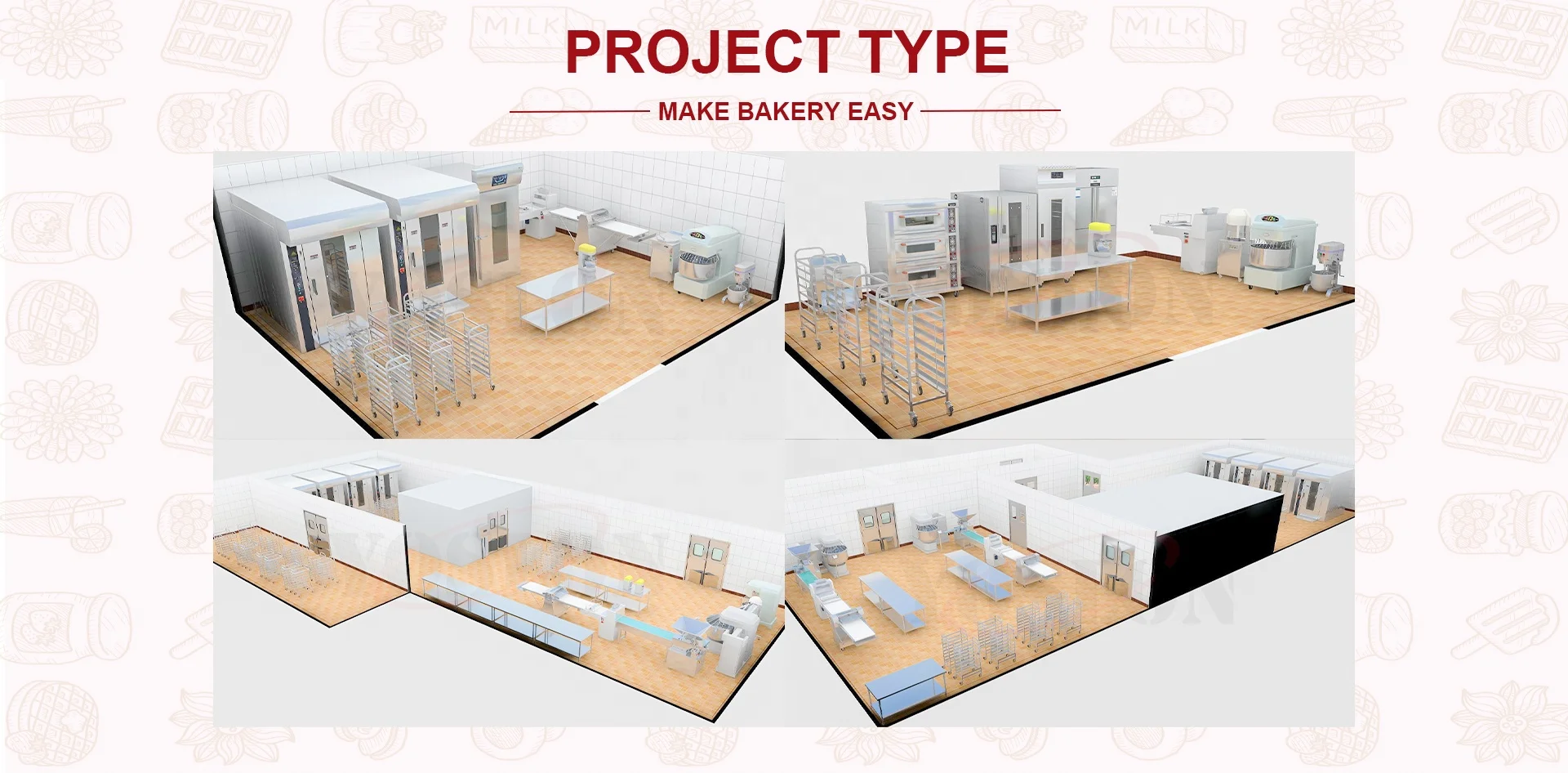 Bakery Making Machines for Hard and Soft Biscuit Forming Equipment With Electric Baking Tunnel Oven Soda Cracker Production Line