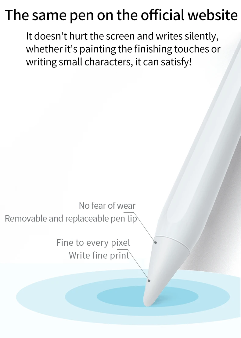 Bulk Universal Stylus Writing Pen Pad Digital Pencil With Palm