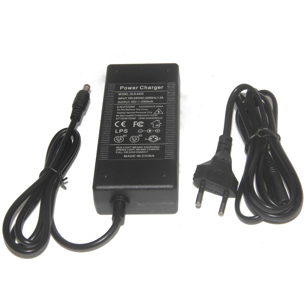 Charger Lithium Battery 42V 36V 2A 1.5A for M365 PRO Nine Bot ES1 ES2 Scooters Part Ebike Battery Charger Accessories