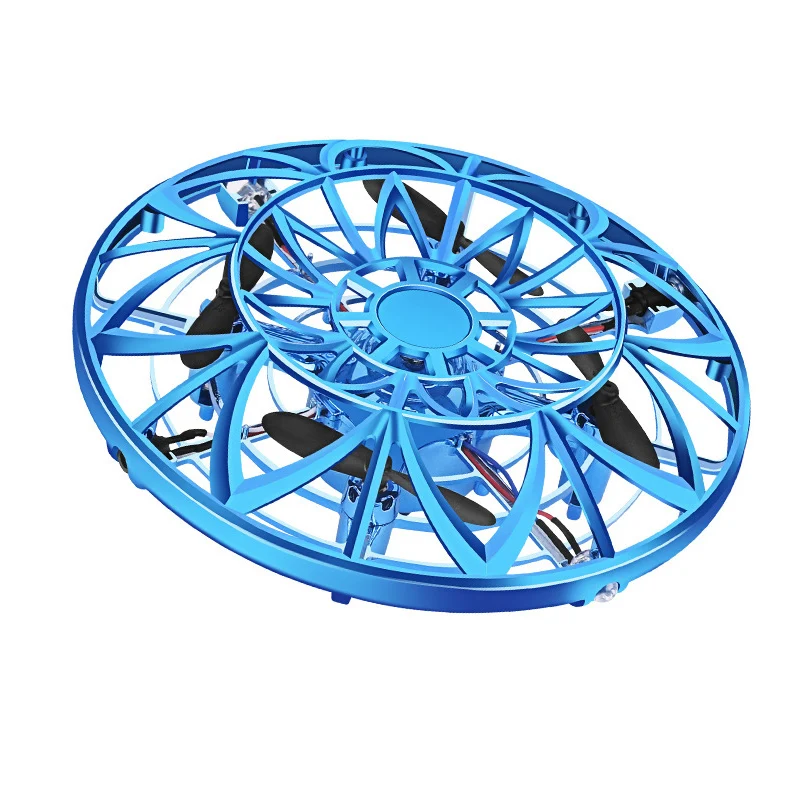 Мини НЛО Дрон Вертолет радиоуправляемый самолет ручной Датчик инфракрасный электрический Квадрокоптер индукционный летающий шар для мальчиков детей Радиоуправляемые игрушки подарок