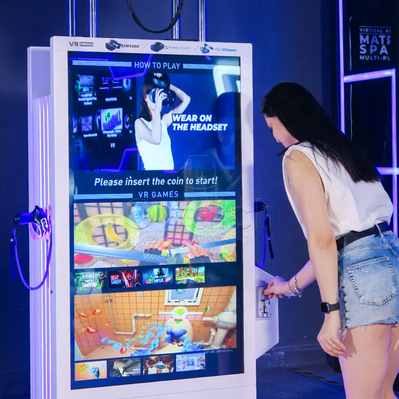 Virtual Reality Set VR Simulator Virtual Reality Games Machine With Virtual Reality Glasses