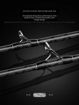 CHEERY 2.1-3.6m MH Carbon Fiber Casting Rod Saltwater Freshwater Trout Target Carp Bass Cork Lake Stream River Fishing Rods – Rod – view 3