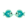 fish Focal bead Mint Green SA242