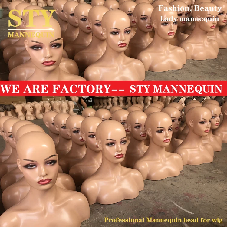 sty human head mannequin mannequin for