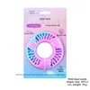Pink and blue circle