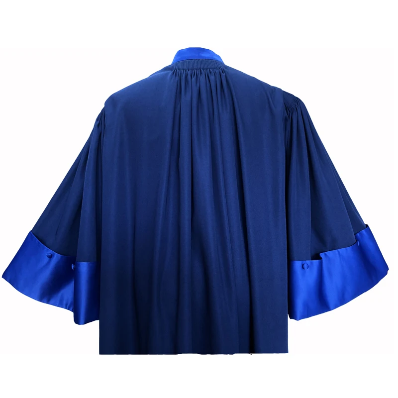 High Quality Custom Blue Judge Robe Toga Dress