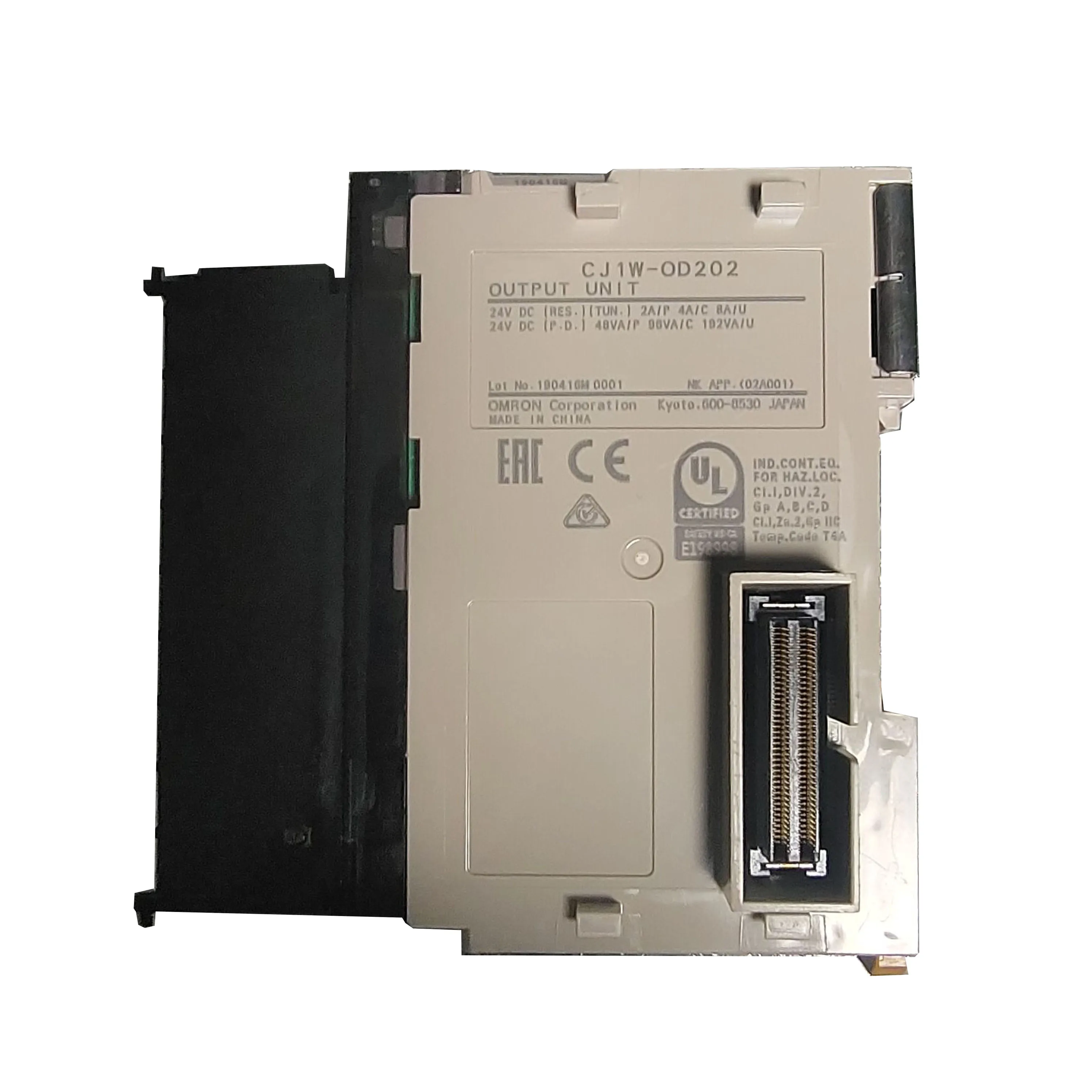 new original cj1w od202 omron cj1w series plc digital output module used for switching signal output and actuator driving in cj series industrial automation control systems-1