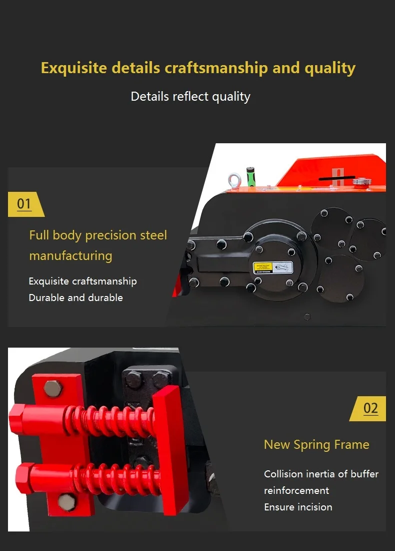 Automatic Rebar Stirrup Cutting And Bending Machine Steel Bar Cutting Machine Safety For Sale