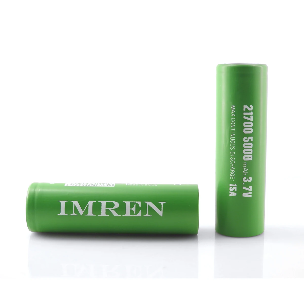 IMREN Li-ion 5000mah 15A high Capacity 21700 3.7v 21700 Batteries for power tools Battery pack