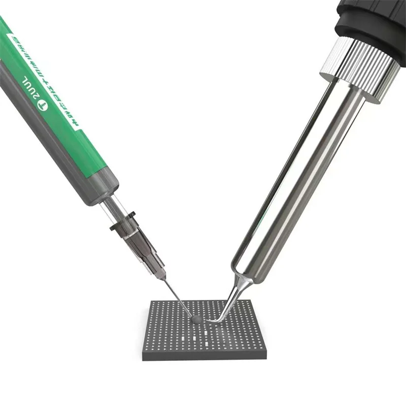 2UUL 183 Degree Nano Syringe Solder Paste Liquid Solder Tin Paste for Phone PCB SMD Repair Welding Flux Ock & FPC Connector
