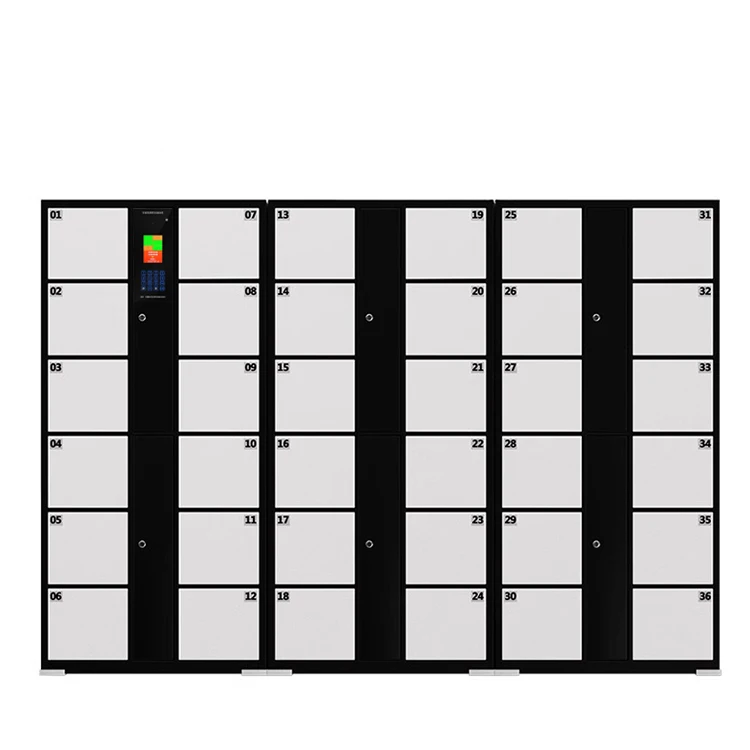 Pop Smart Locker with Face Recognition, Password, and Barcode Access, Integrated Payment Function for Gyms, Malls, Airports