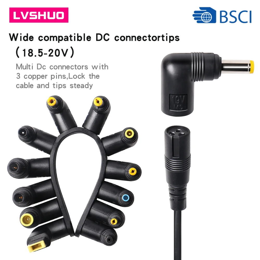 New Arrival Direct Price Universal International 90W Laptop AC/DC Charger